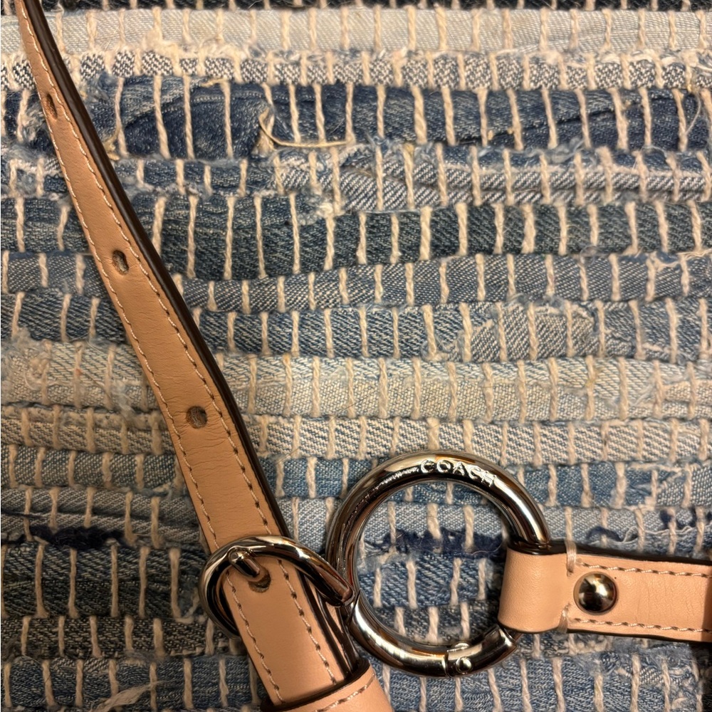 Coach Tan Leather Strap for Bag